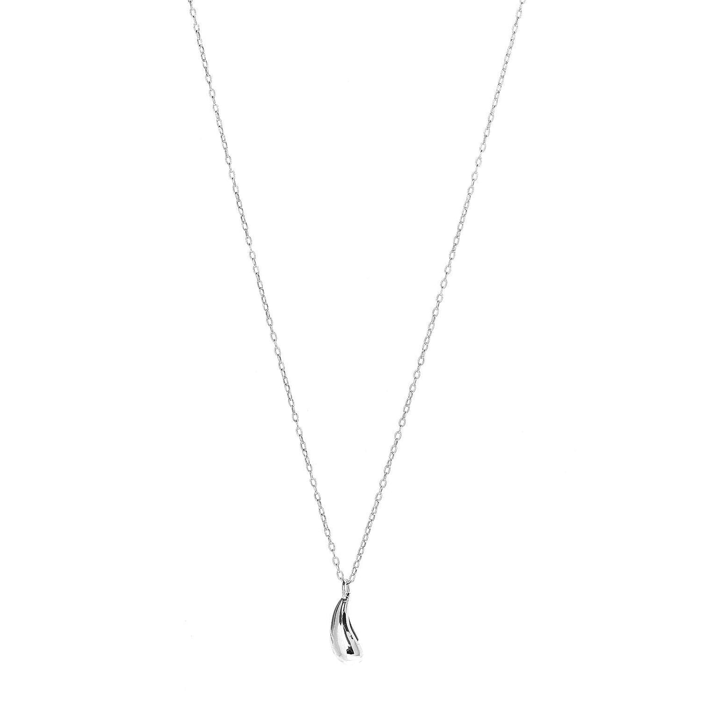 Sterling Silver Elsa Peretti Teardrop Pendant Necklace