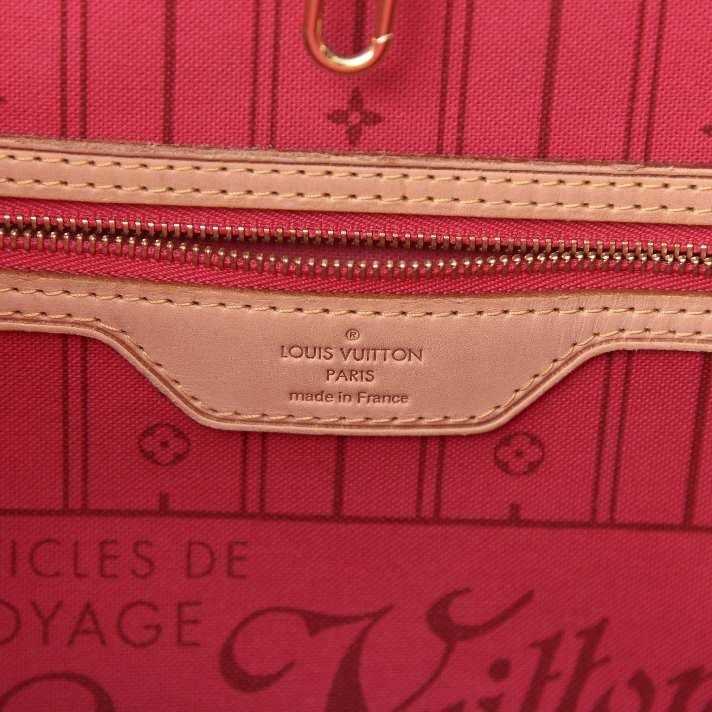 Monogram My LV Heritage Neverfull MM Fuchsia White