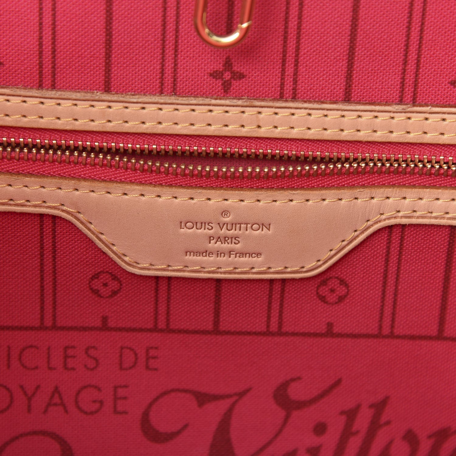 Louis Vuitton Monogram My LV Heritage Neverfull MM Fuchsia White 6 of 14