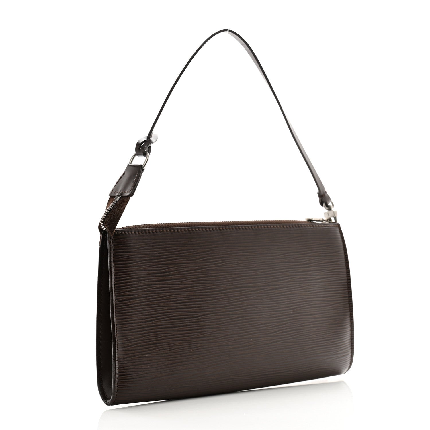 Louis Vuitton Epi Pochette Accessories 24 Moka 3 of 9