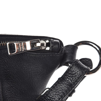 Prada Vitello Phenix Hobo Black 10 of 11
