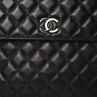 Chanel Quilted Flap Clutch Black 9 of 12