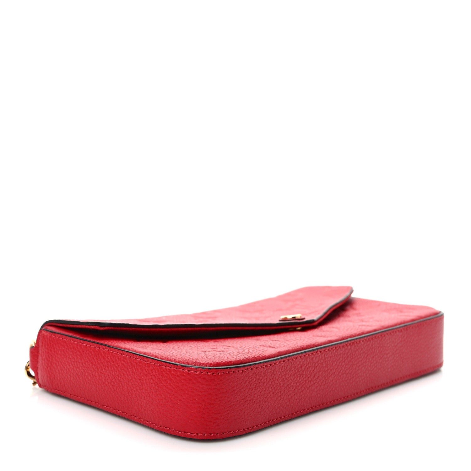 Louis Vuitton Empreinte Pochette Felicie Chain Wallet Scarlet 5 of 9