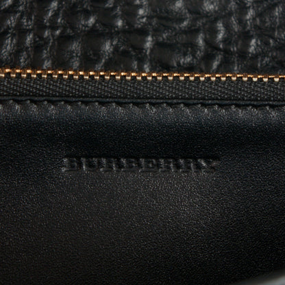 Burberry Signature Grain Small Madison Chain Clutch Black 6 of 6