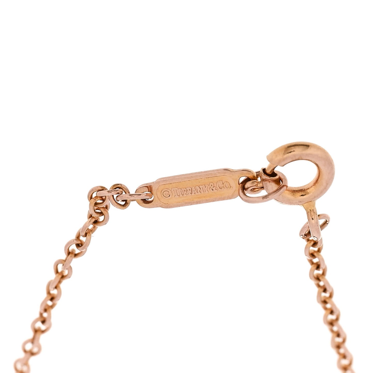 18K Rose Gold Diamond Atlas Bar Pierced Bracelet