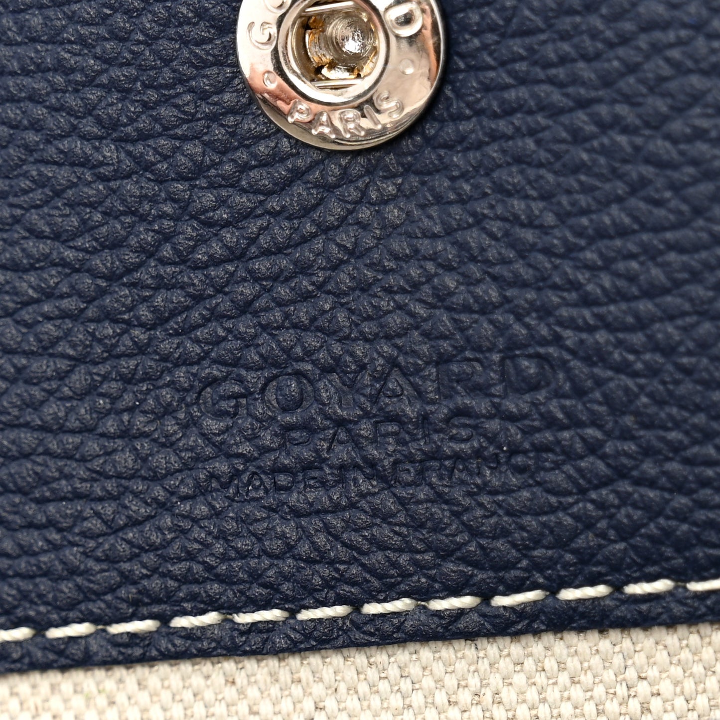 Goyardine Boheme Hobo Navy Blue