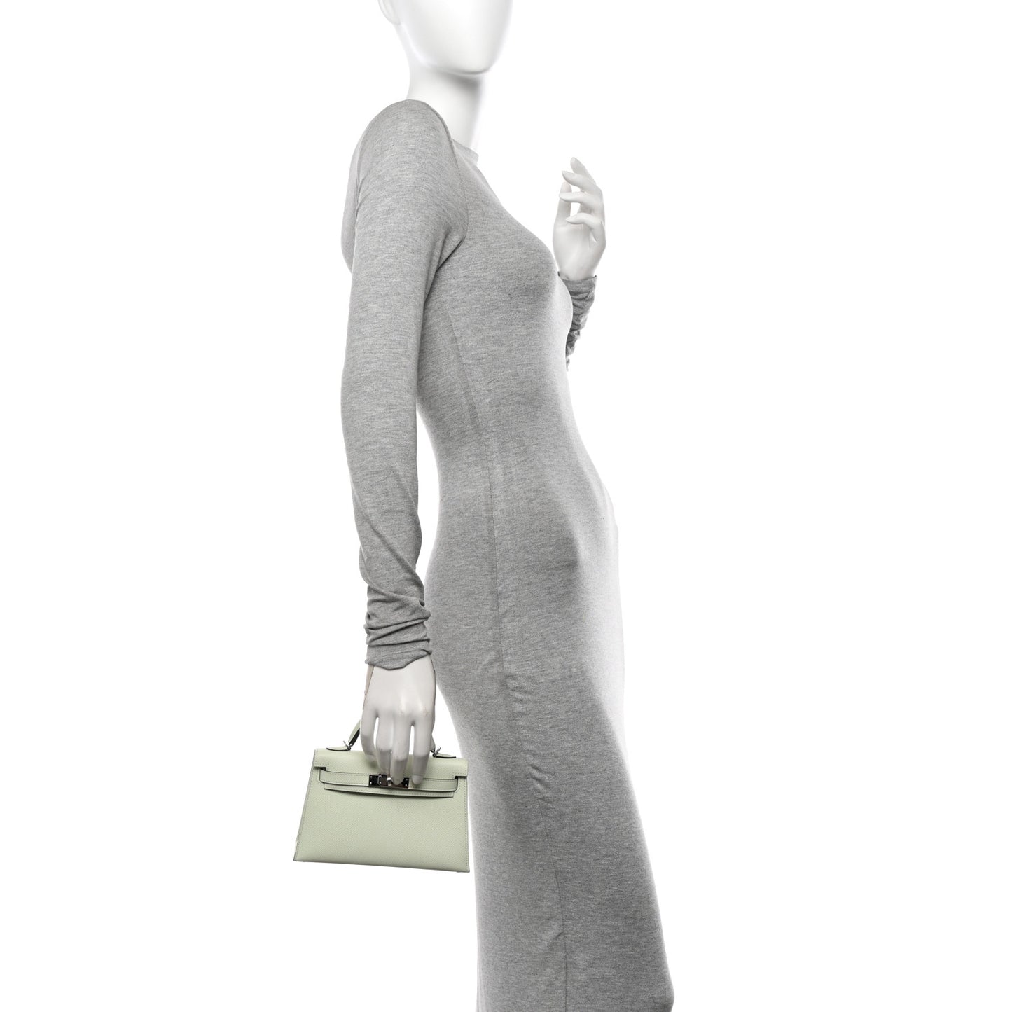 Epsom Mini Kelly Sellier 20 Vert Fizz