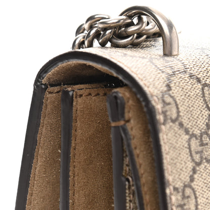 Gucci GG Supreme Monogram Medium Dionysus Shoulder Bag Taupe 16 of 17