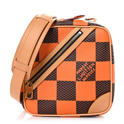 Louis Vuitton Damier Pop Chess Messenger Orange 1 of 8
