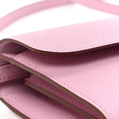 Hermes Epsom Constance Wallet To Go Mauve Sylvestre 12 of 14