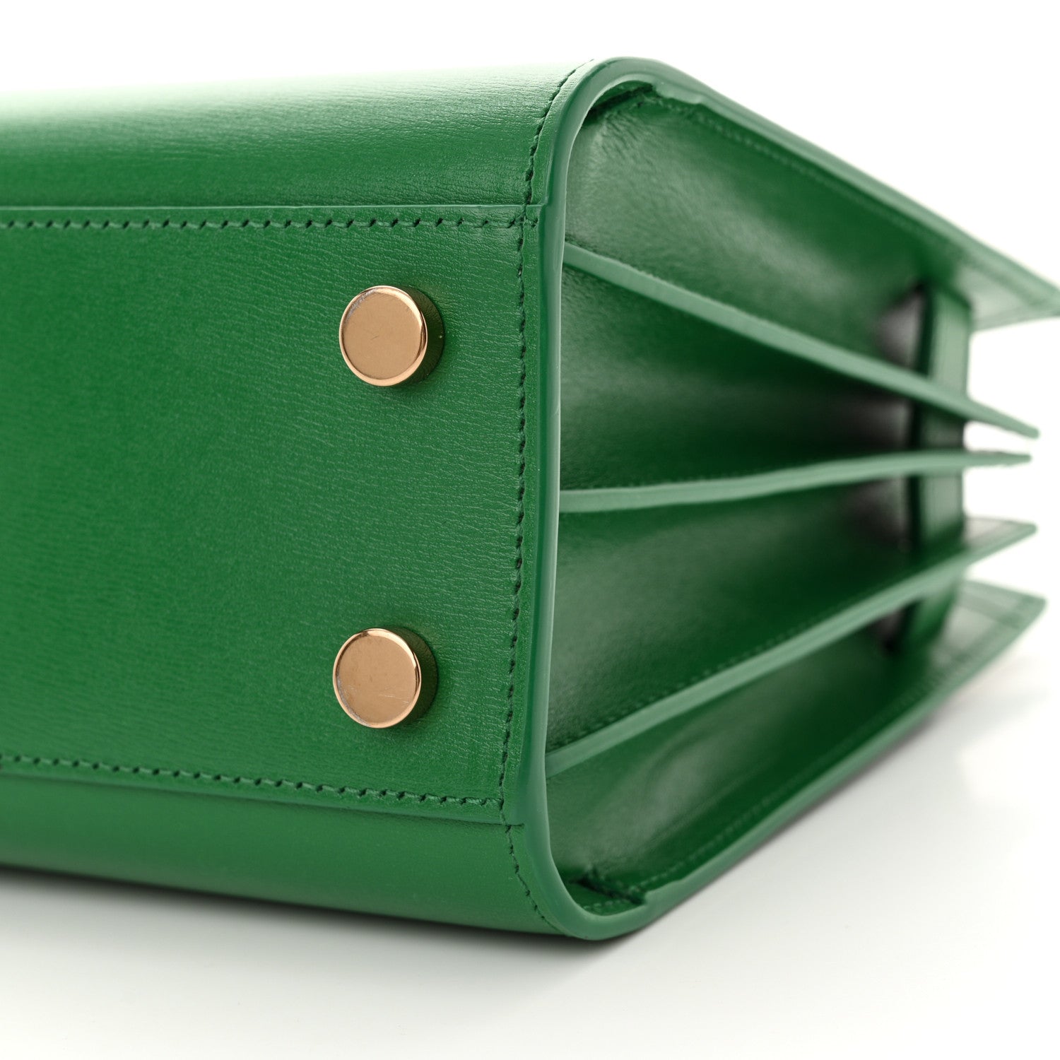 Saint Laurent Calfskin Nano Sac De Jour New Vert Praire 10 of 12