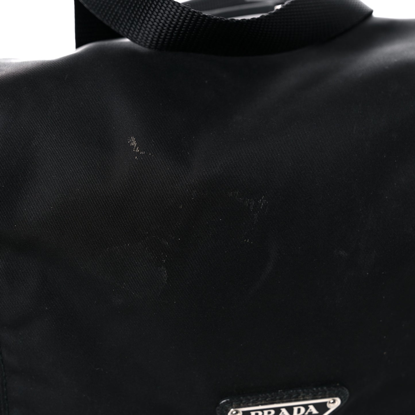 Nylon Vela Medium Backpack Black