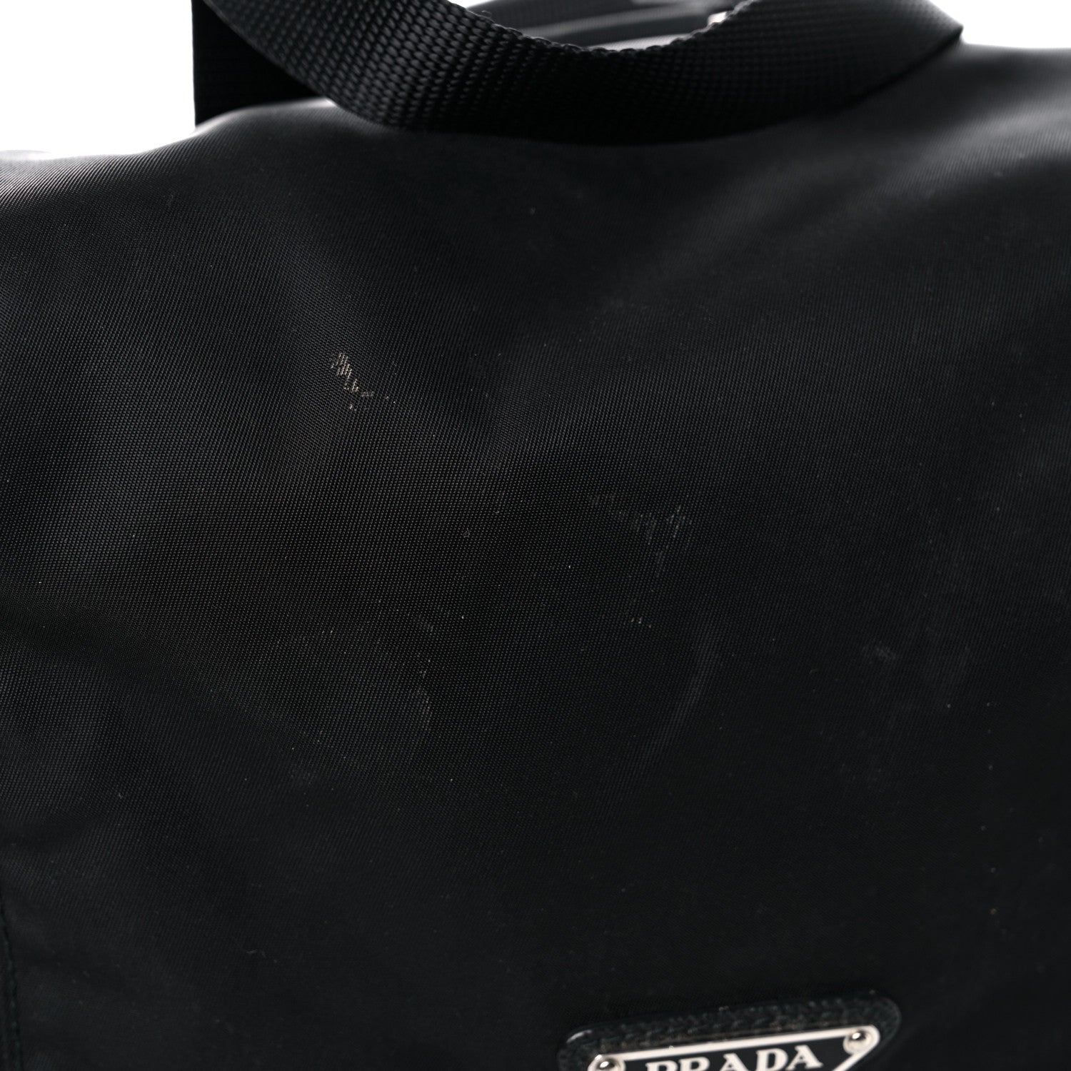 Prada Nylon Vela Medium Backpack Black 18 of 19