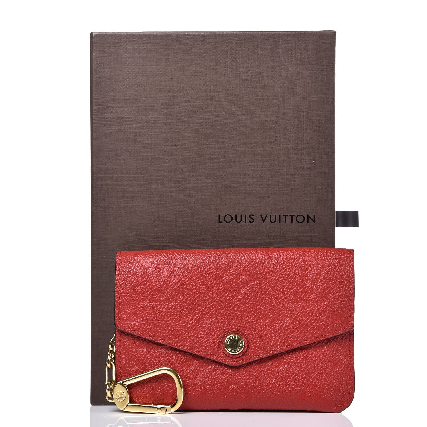 Louis Vuitton Empreinte Key Pouch Cherry 9 of 9