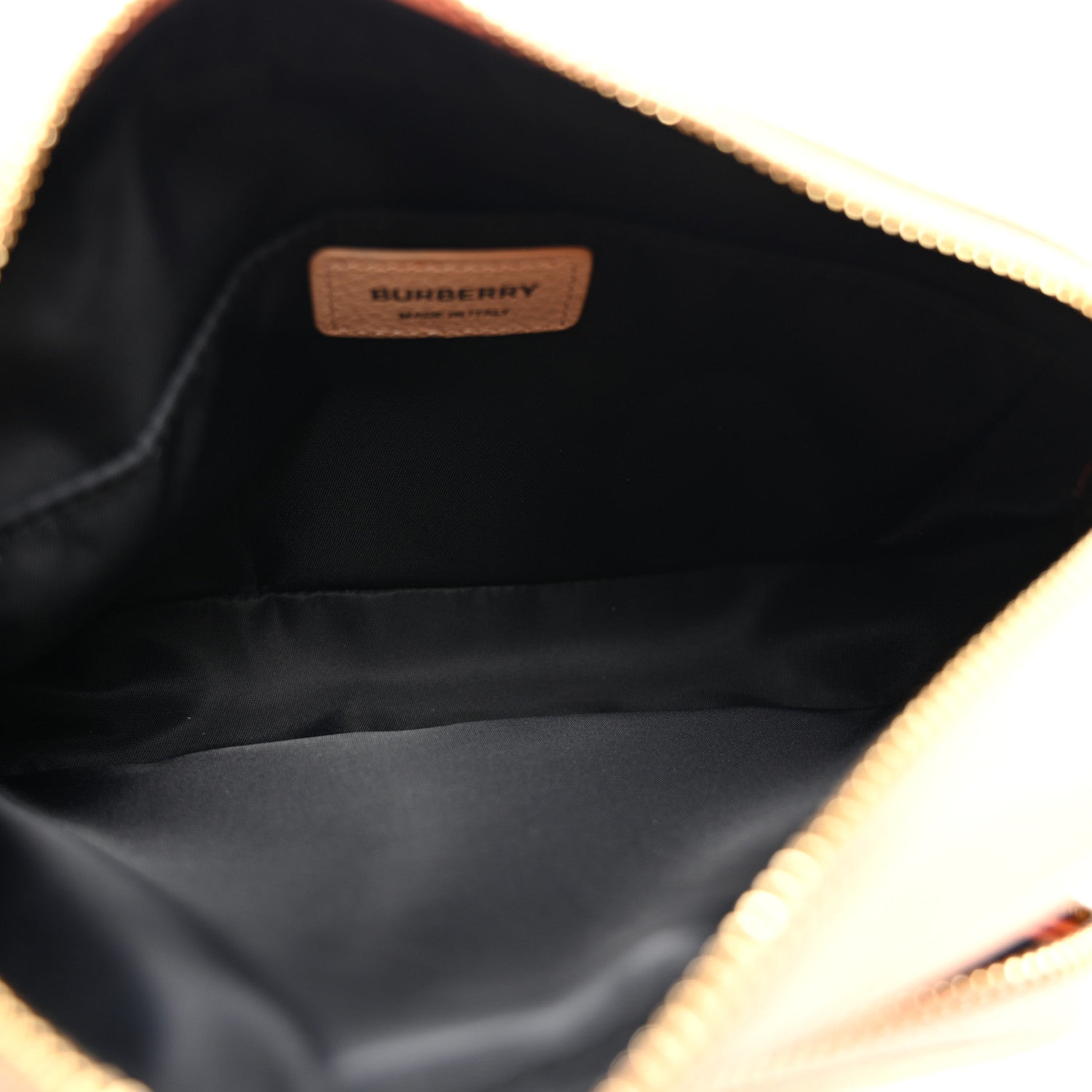 Burberry Grained Calfskin Small Camera Bag Peach Pink 5 of 10