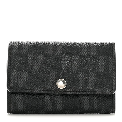 Louis Vuitton Damier Graphite Multicles 6 Key Holder 1 of 11