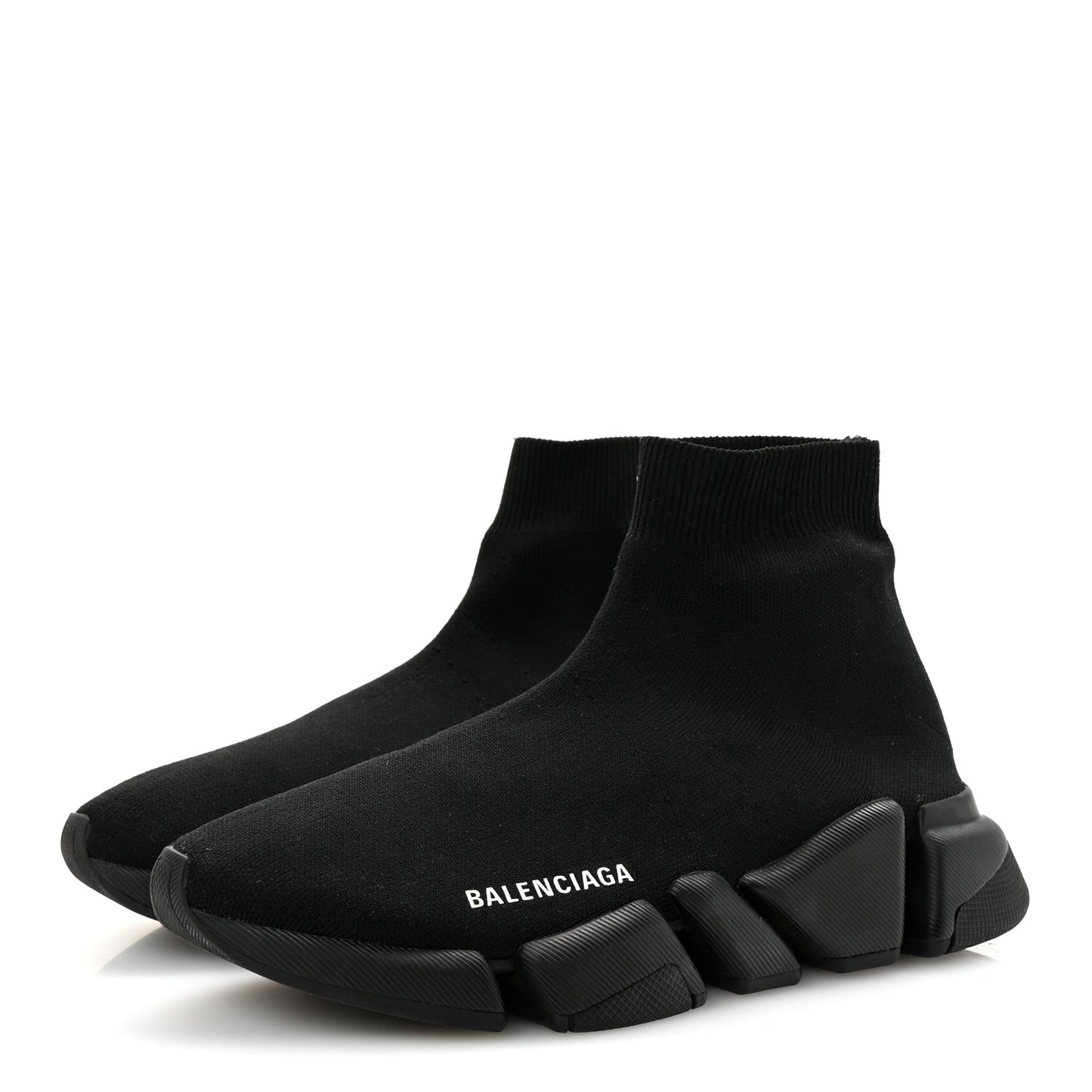 Technical 3D Recycled Knit Womens Speed 2.0 Sneakers 39 Monocolor Black