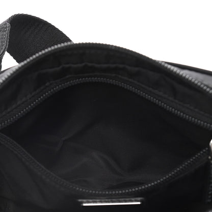 Prada Tessuto Nylon Saffiano Belt Bag Black 6 of 18