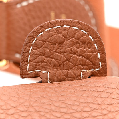 Hermes Taurillon Clemence Evelyne III PM Gold 7 of 11