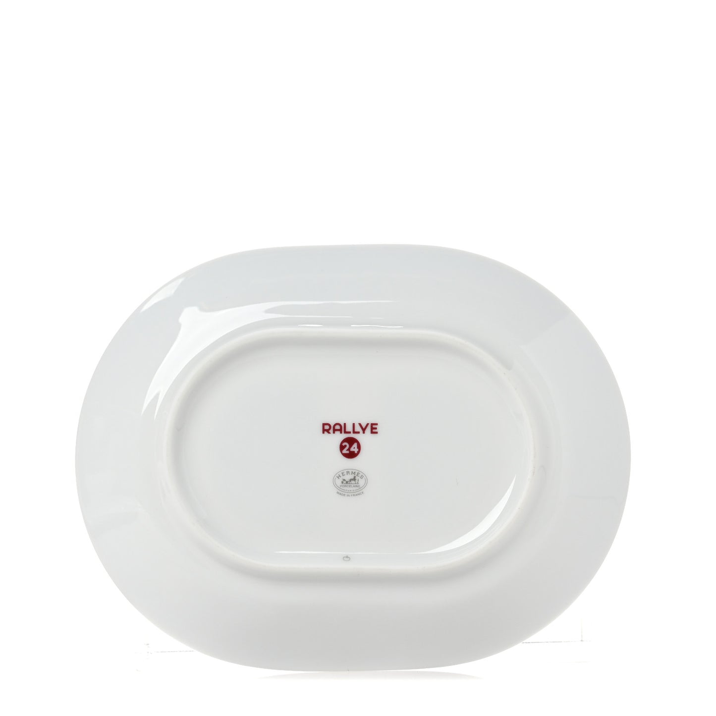 Porcelain Rallye 24 Mini Oval Plate