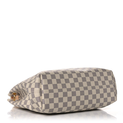 Louis Vuitton Damier Azur Graceful PM Rose Ballerine 4 of 11