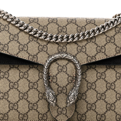 Gucci GG Supreme Monogram Small Dionysus Shoulder Bag Black 8 of 10