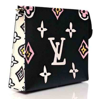 Louis Vuitton Monogram Giant Wild At Heart Toiletry Pouch 26 Black 3 of 10