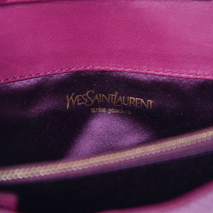 Saint Laurent Lizard Evening Clutch Pink 6 of 11