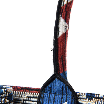 Christian Dior Canvas Embroidered Exclusive US Book Tote Multicolor 8 of 12