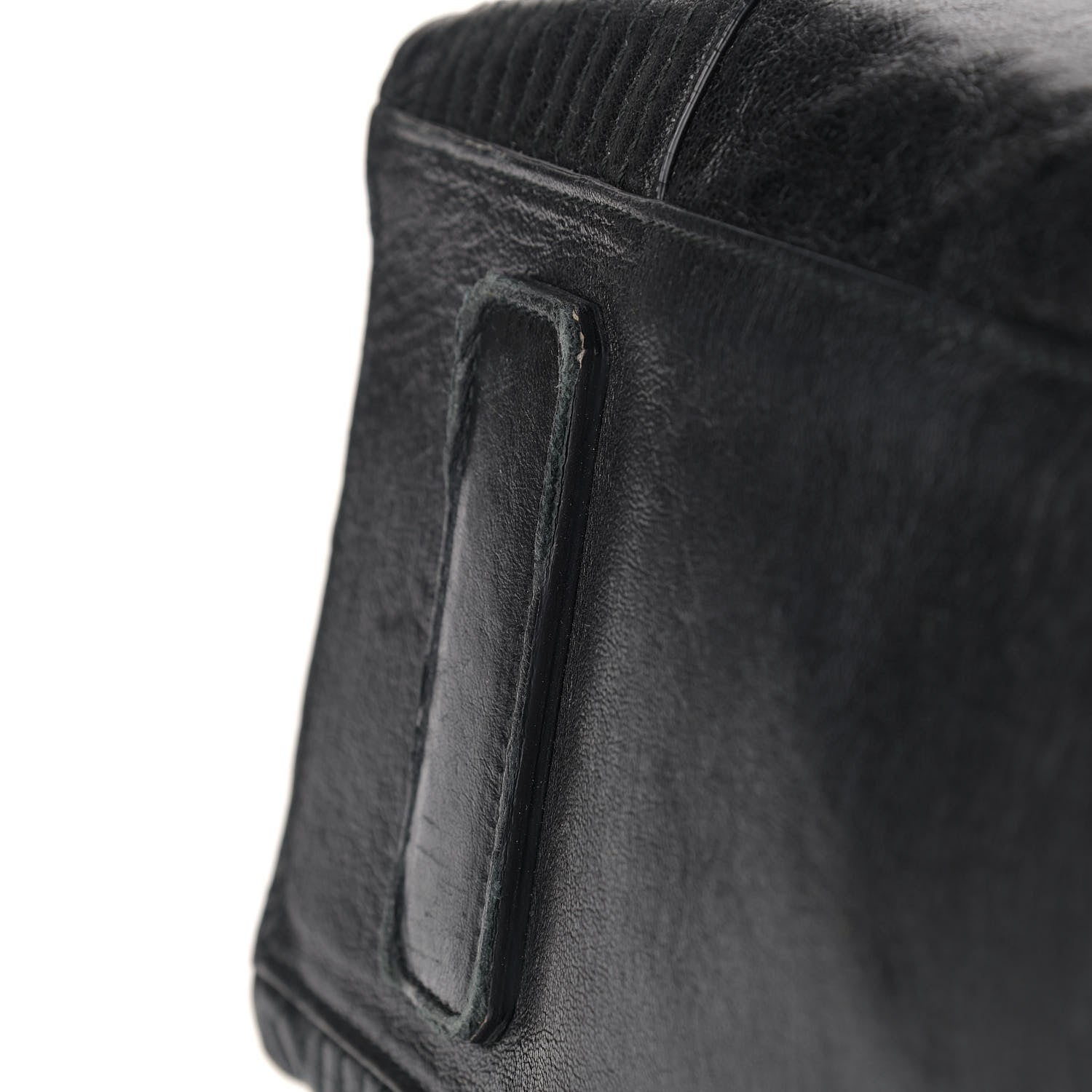 Alexander McQueen Lambskin De Manta Tote Black 9 of 14