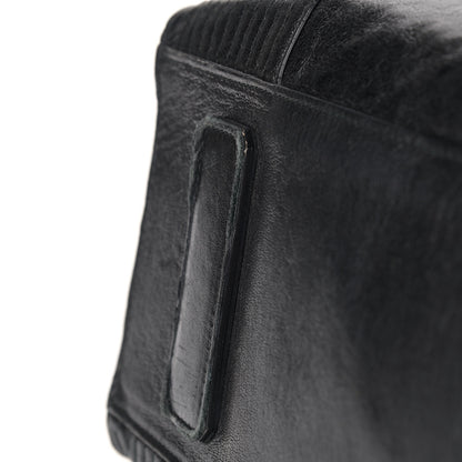 Alexander McQueen Lambskin De Manta Tote Black 9 of 14