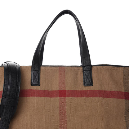 Burberry Canvas Check Armley Folding Messenger Black 12 of 12