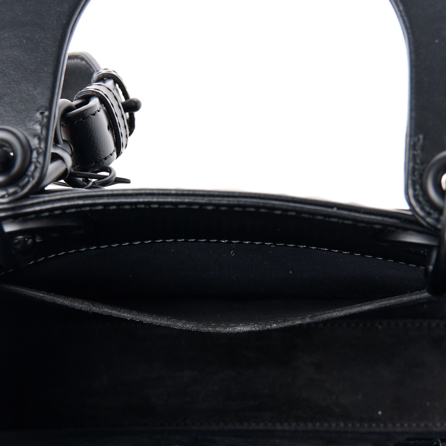 Calfskin Cannage Diamond Small My ABCDior Lady Dior Black