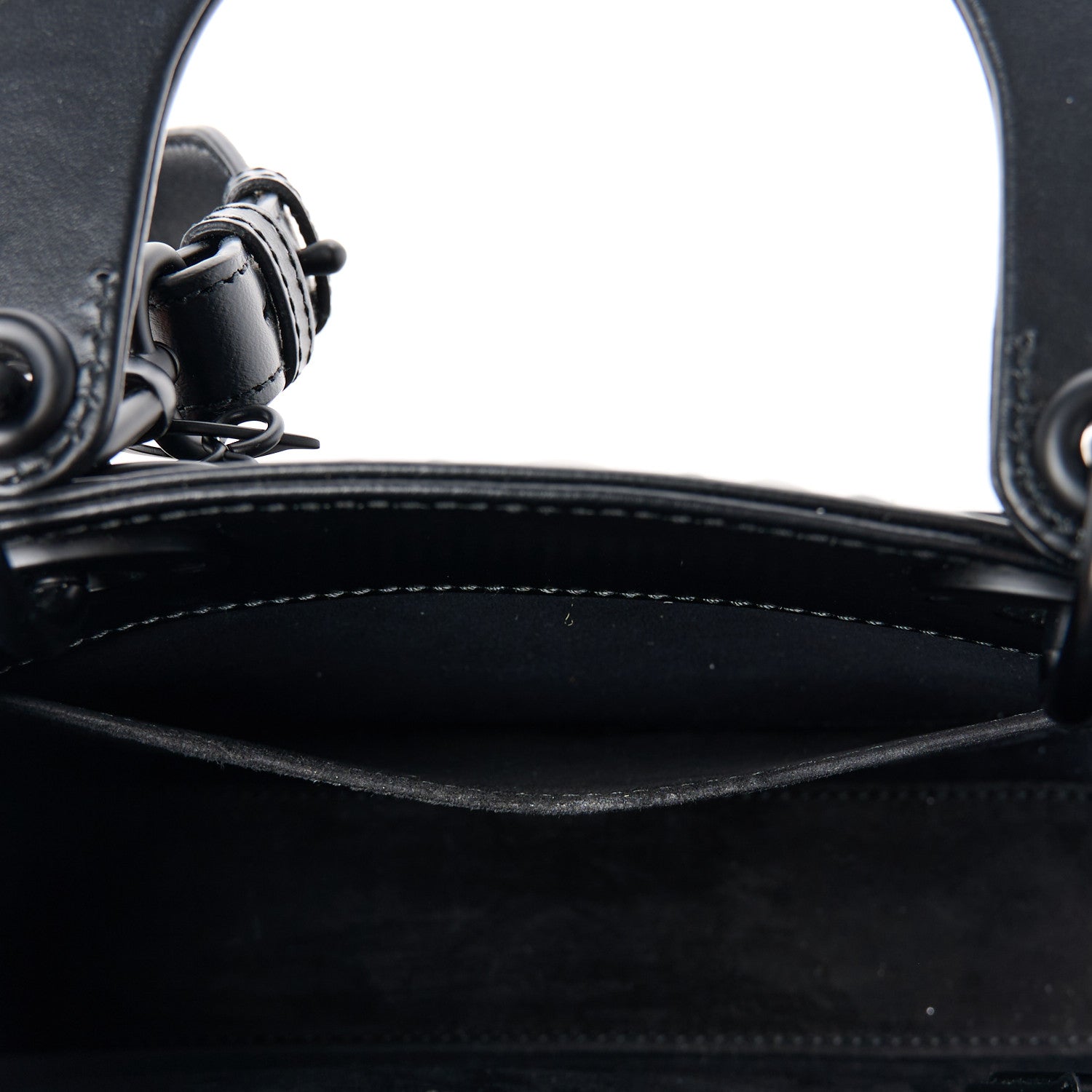 Christian Dior Calfskin Cannage Diamond Small My ABCDior Lady Dior Black 13 of 13
