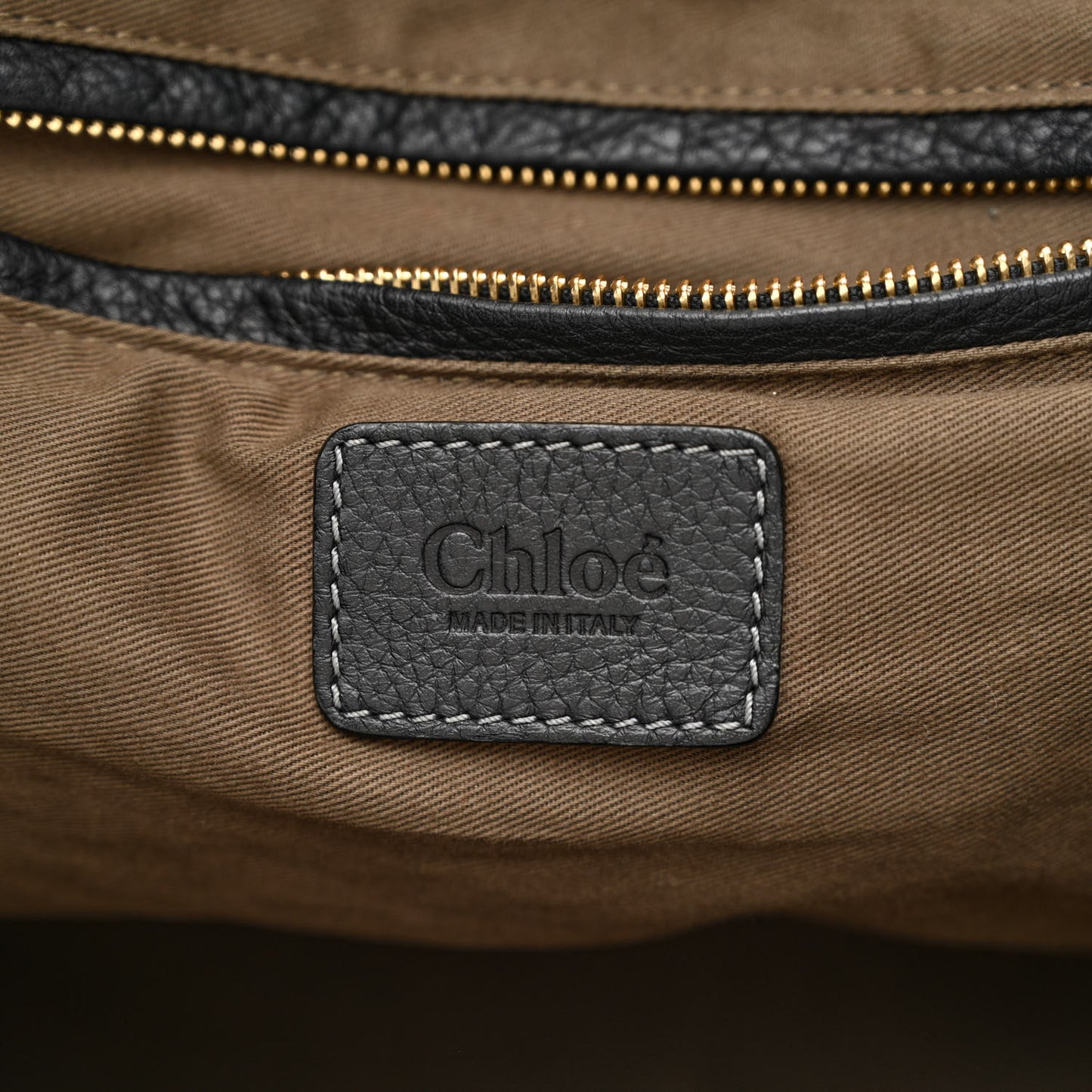 Calfskin Large New Marcie Tote Black
