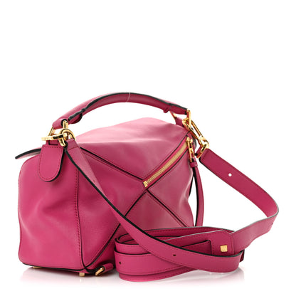 Loewe Calfskin Small Puzzle Bag Fuchsia 3 of 15