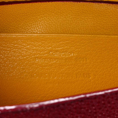 Louis Vuitton Galuchat Maestria Clutch Fuchsia 6 of 7