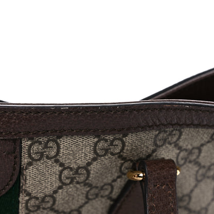 Gucci GG Supreme Monogram Medium Ophidia Shopping Tote Brown 18 of 20