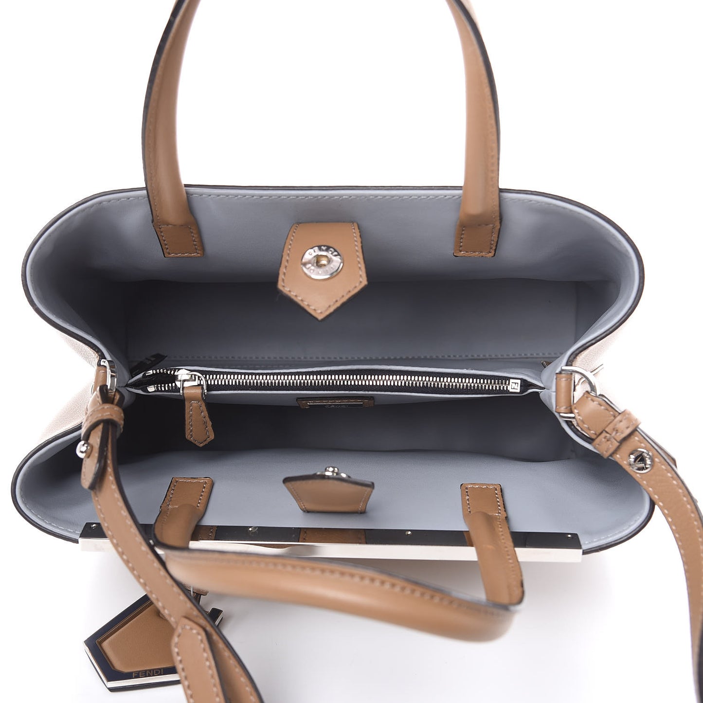 Vitello Dolce Century Petite 2Jours Tote Sand Polvere