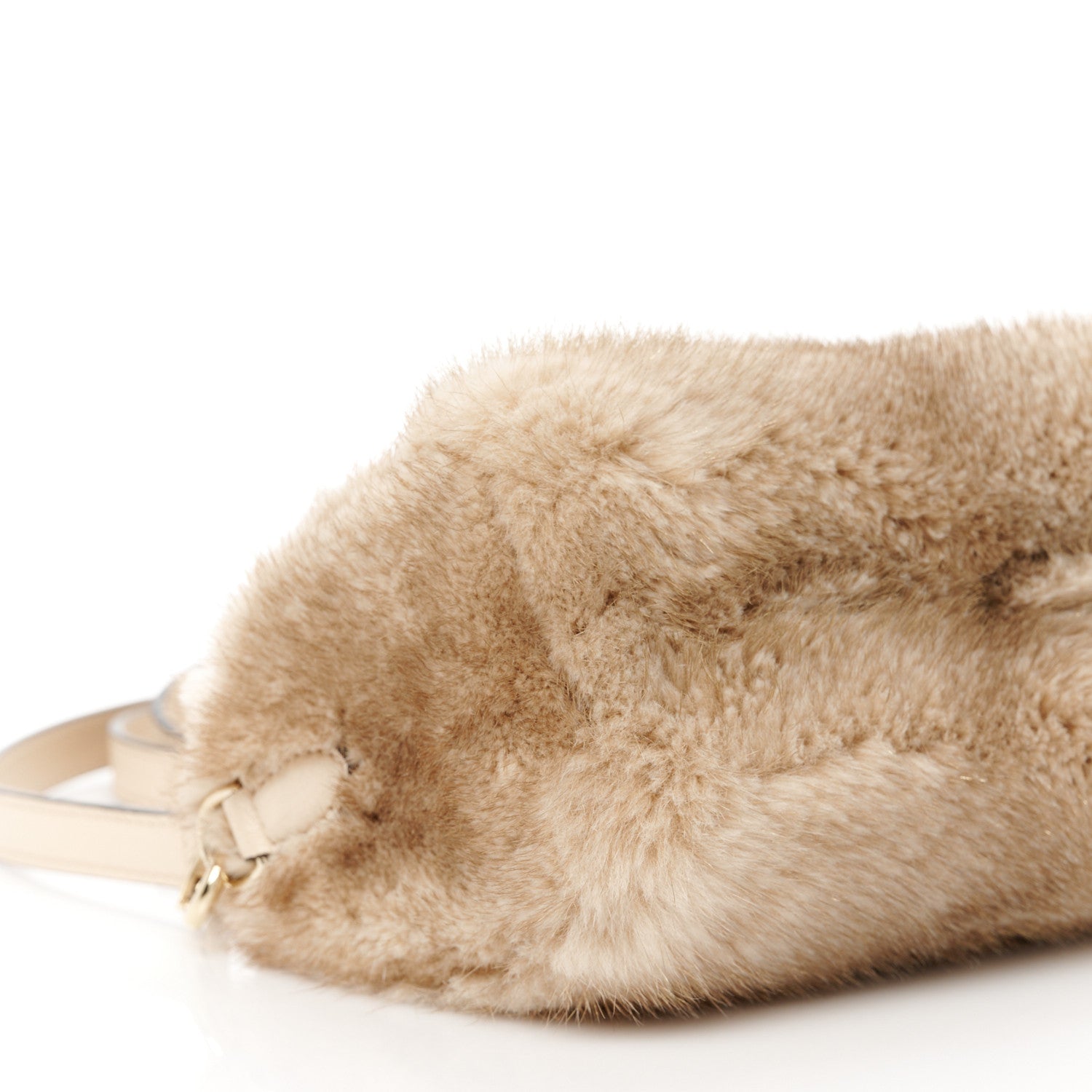 Louis Vuitton Mink Nano Speedy Bandouliere 8 of 10
