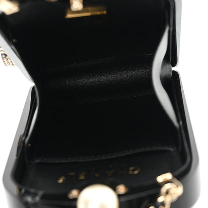 Chanel Resin Crystal Slot Machine Minaudiere Black Gold White Red 5 of 10