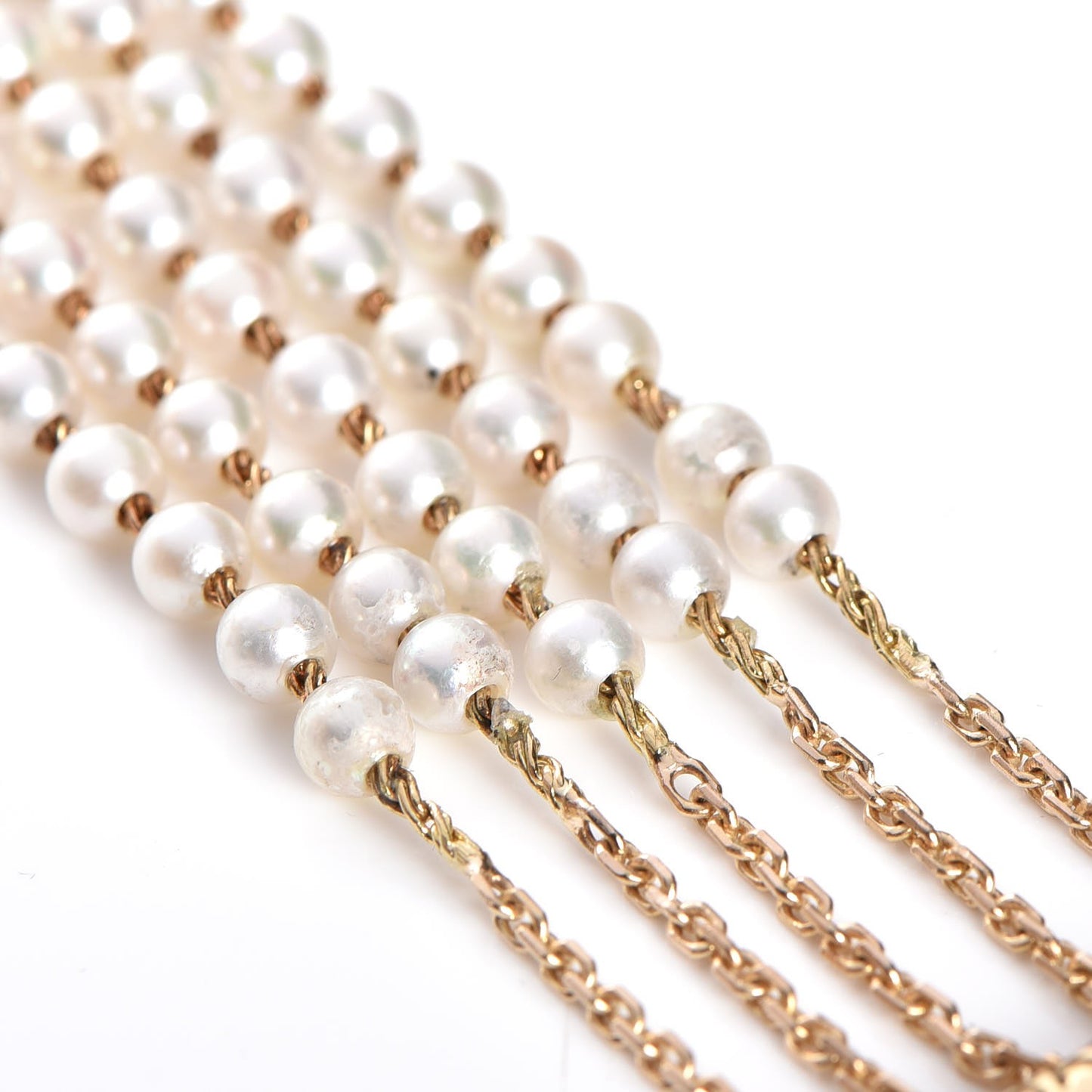 18K Yellow Gold Pearl Mademoiselle Quartz Watch