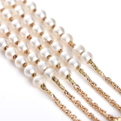 Chanel 18K Yellow Gold Pearl Mademoiselle Quartz Watch 6 of 8