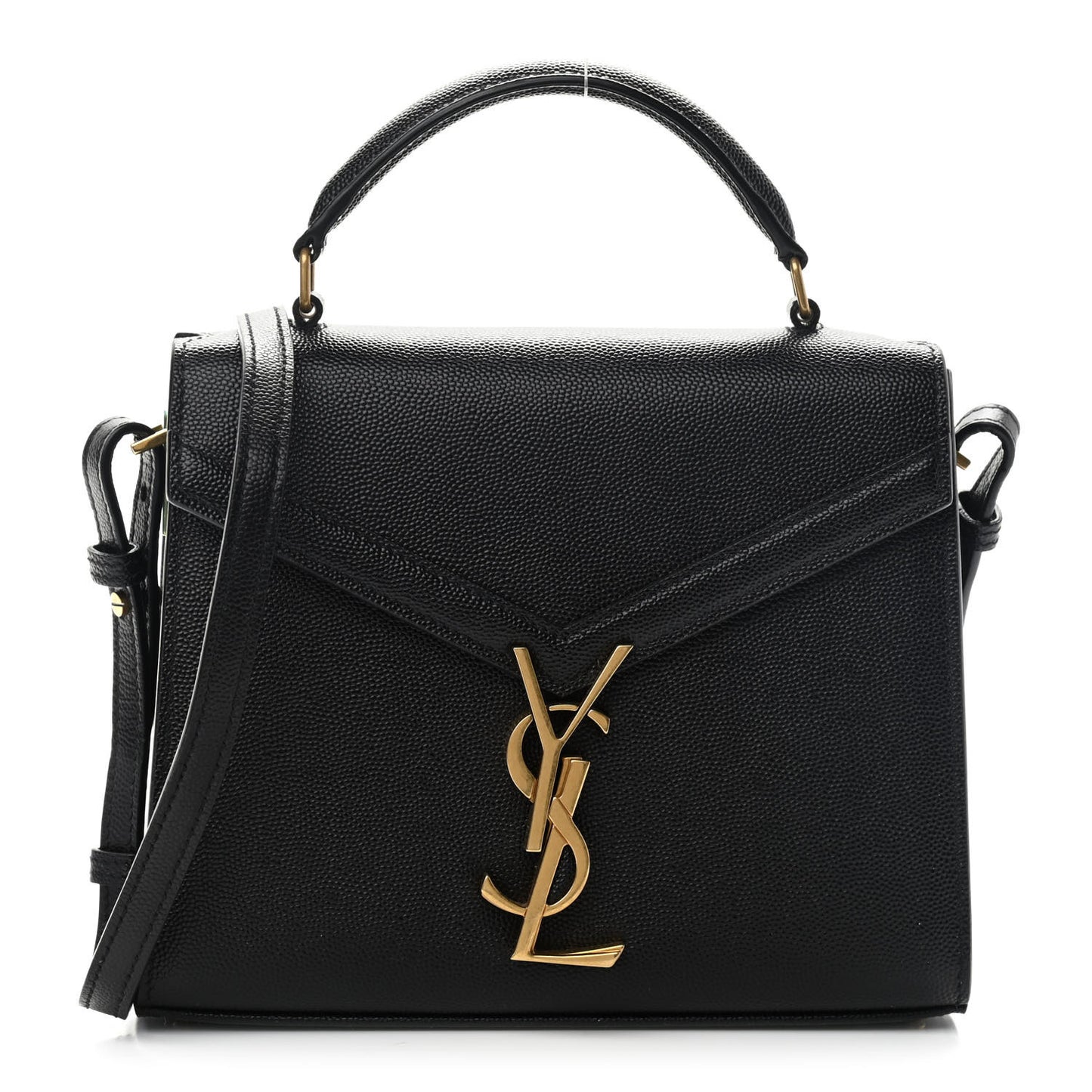 Grain de Poudre Mini Classic Monogram Cassandra Top Handle Black Rouge Legion