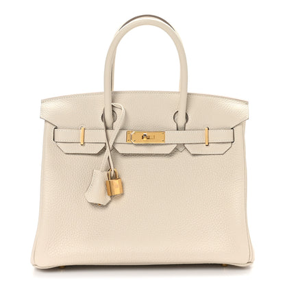 Hermes Togo Birkin 30 Craie 1 of 10