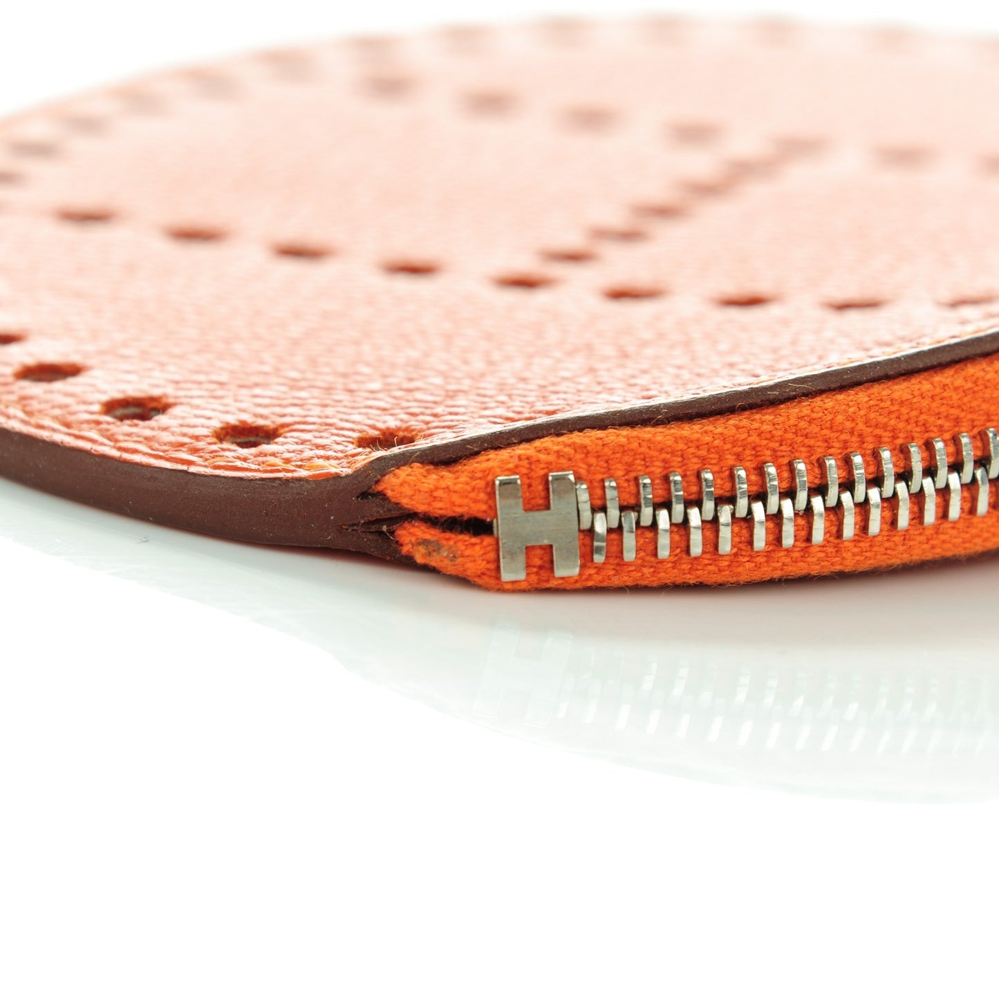 Chevre Mysore Evelyne Coin Purse Feu