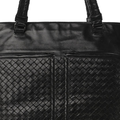 Bottega Veneta Nappa Intrecciato Pocket Tote Black 7 of 10
