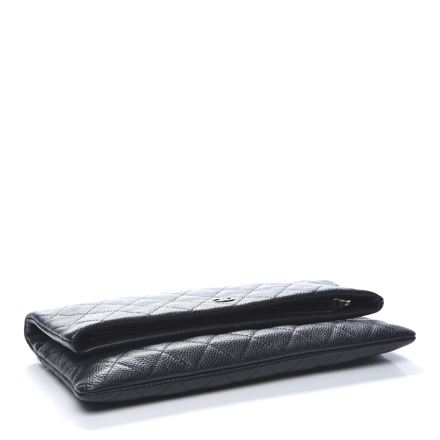 Chanel Caviar Quilted CC Beauty Clutch Black 4 of 11