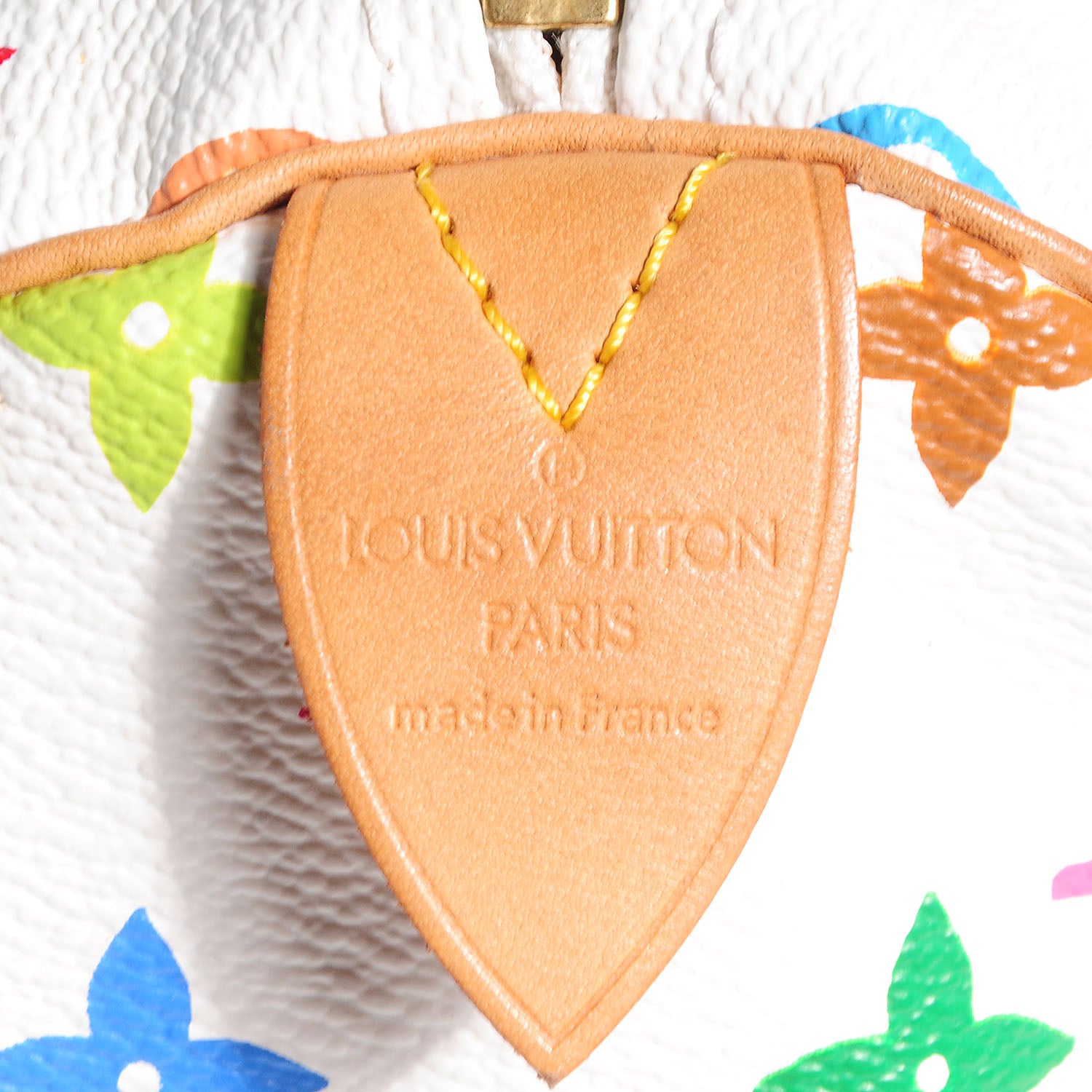 Louis Vuitton Monogram Multicolor Speedy 30 White 6 of 7