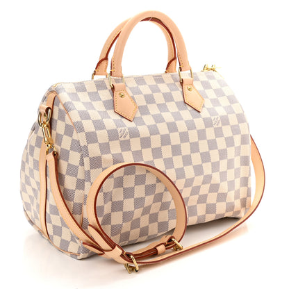 Louis Vuitton Damier Azur Speedy Bandouliere 30 3 of 11